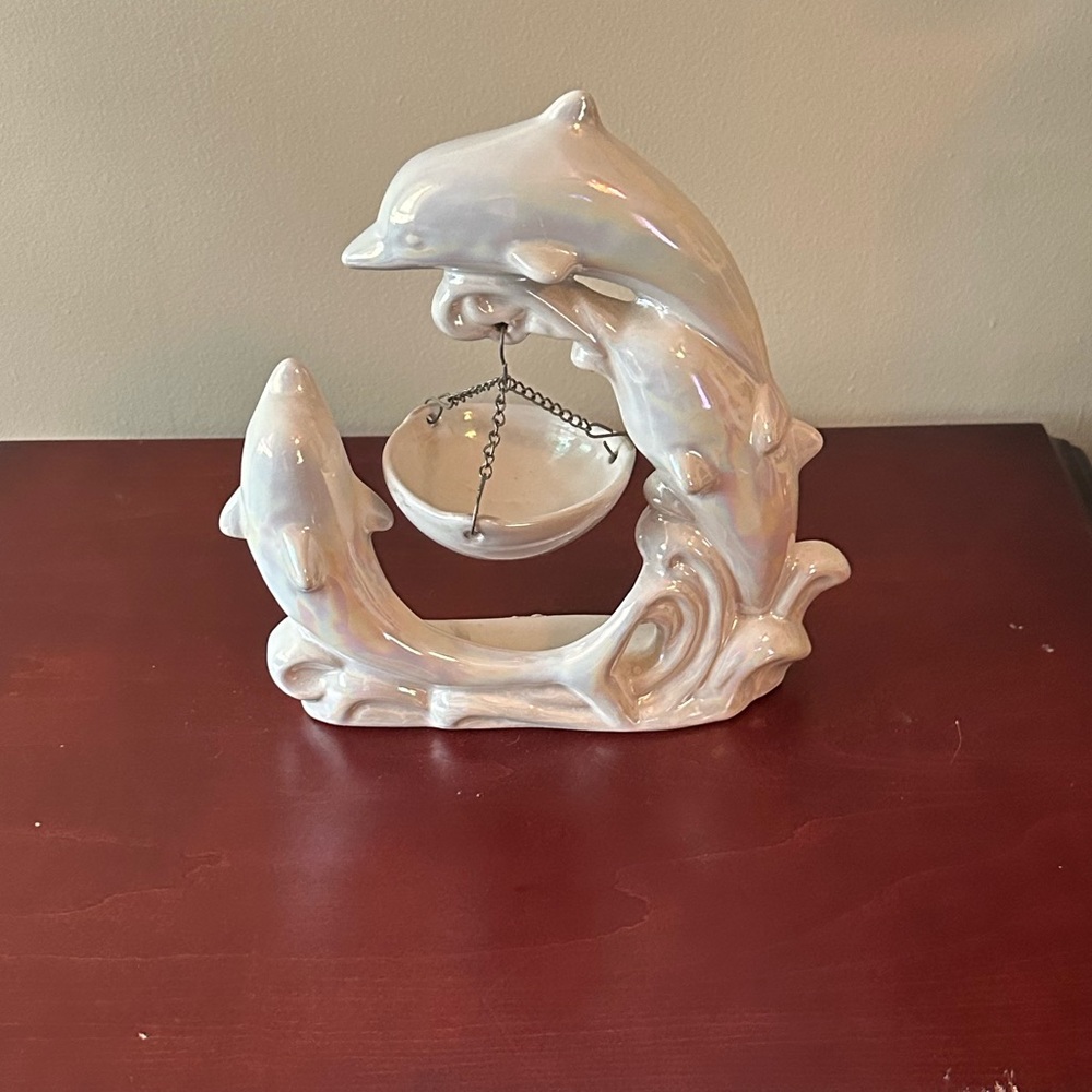 Aromatherapy - Porcelain Dolphin Oil Warmer